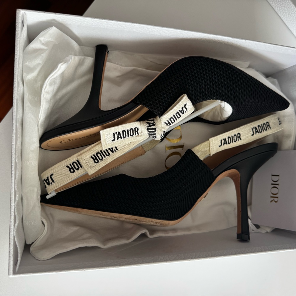 Dior J’Adior slingback pump in black